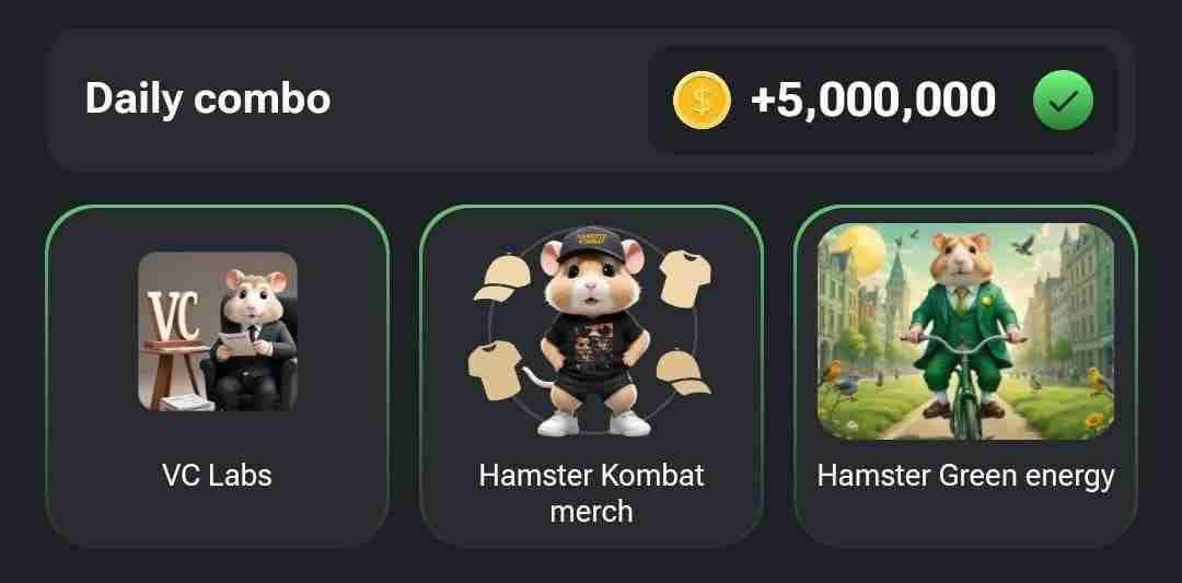 Hamster kombat is the community