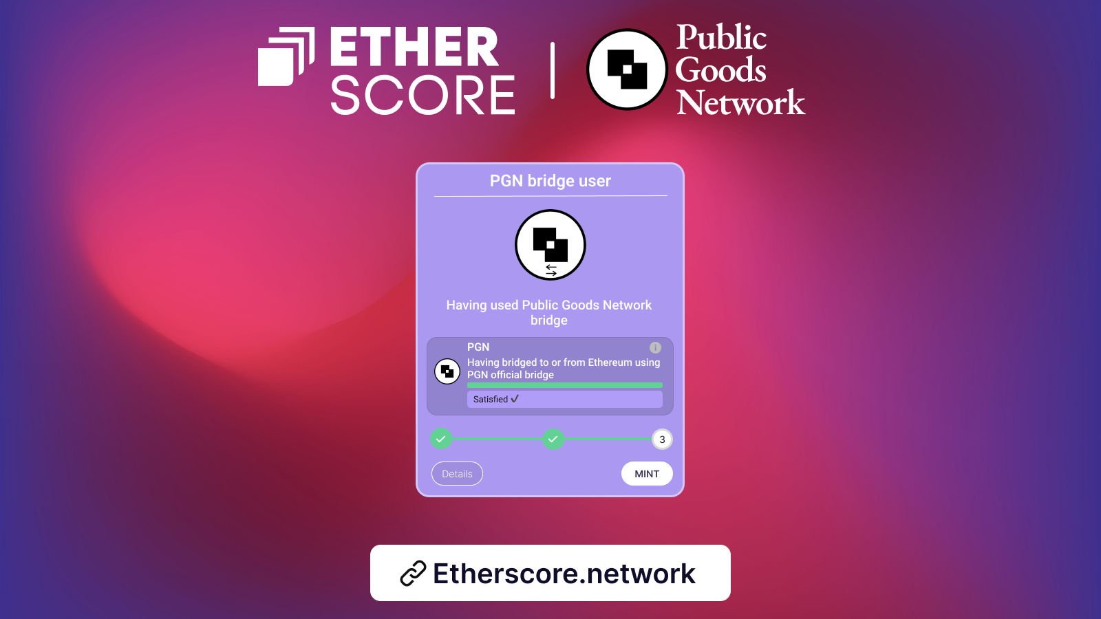 Post by @etherscore