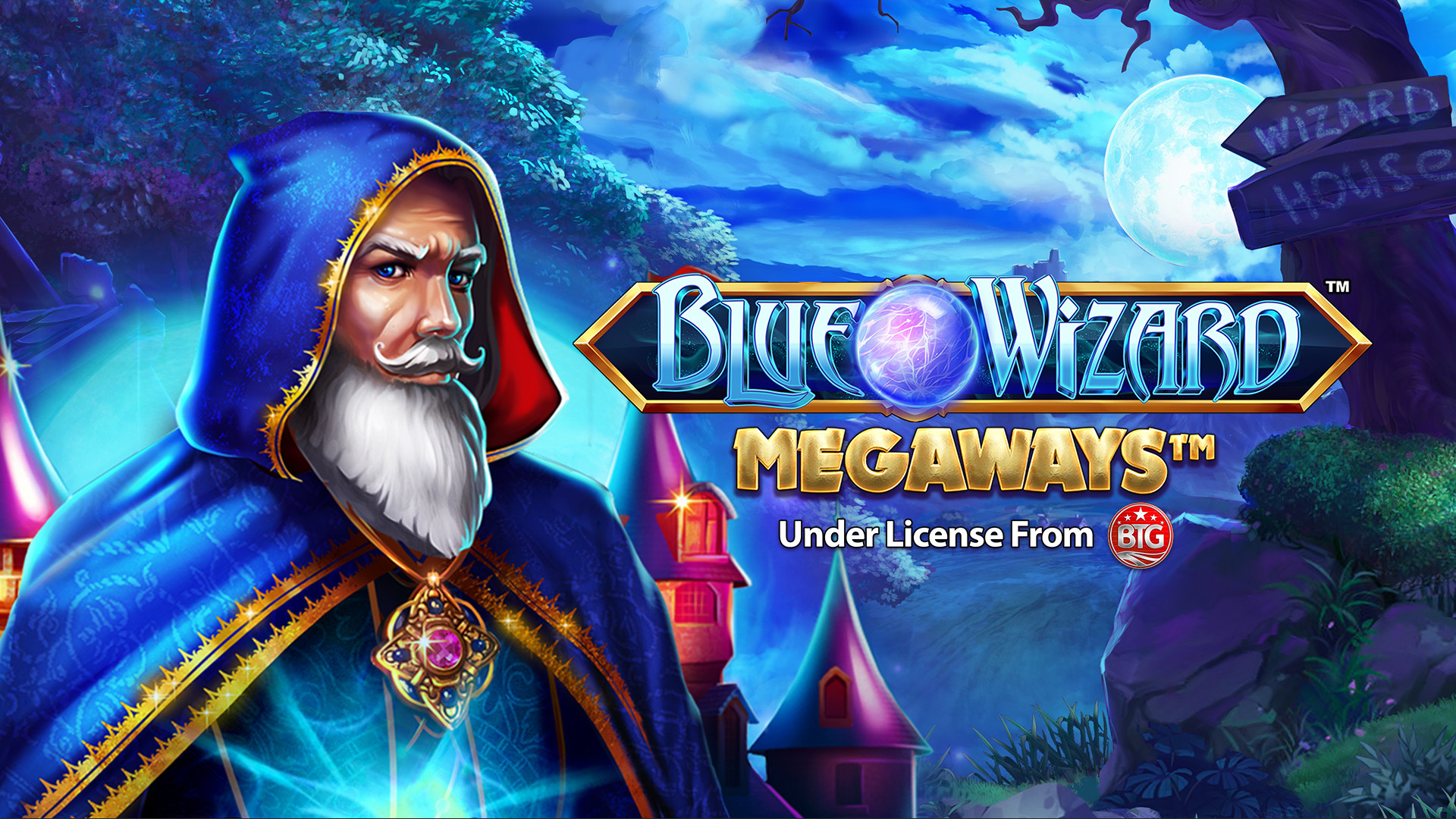 Fire Blaze: Blue Wizard MEGAWAYS