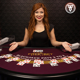 Mesa de Blackjack en vivo