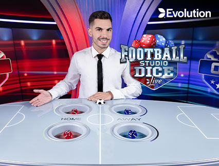 Play Football Studio Dice by Evolution | LeoVegas Live Casino