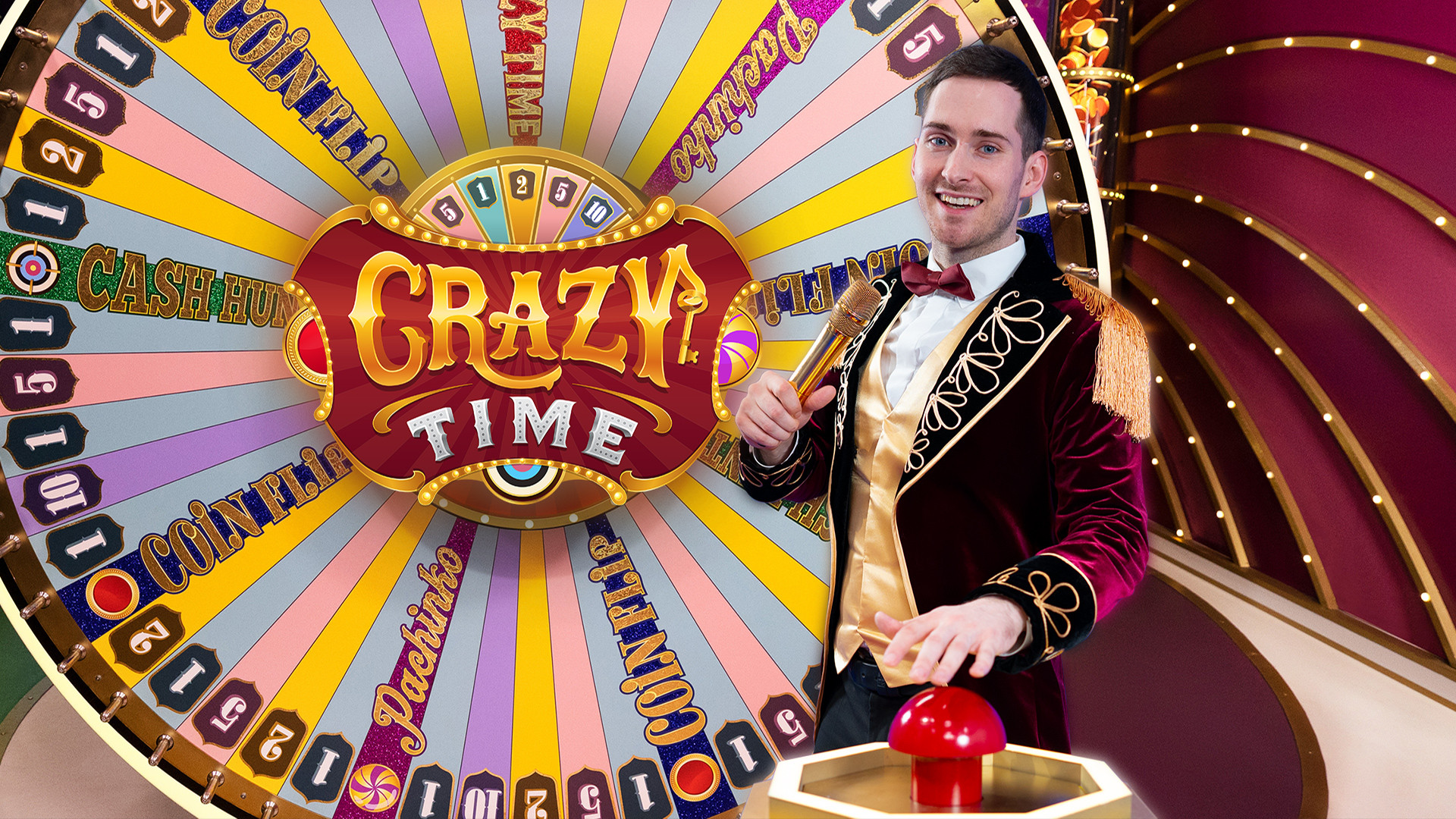 Crazy Time  Jogue Crazy Time Ao Vivo - Betway