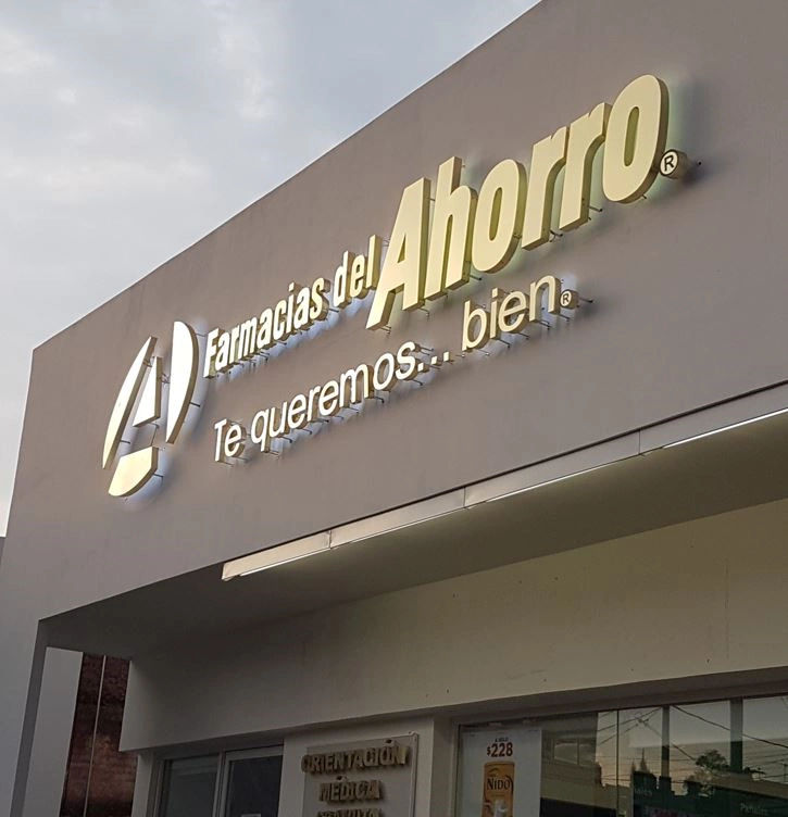 letrero luminoso