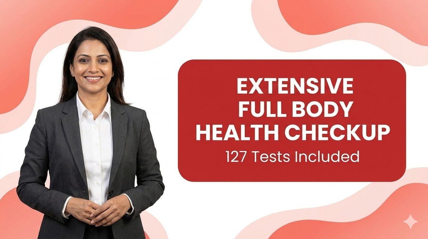 EXTENSIVE FULL BODY HEALTH CHECKUP