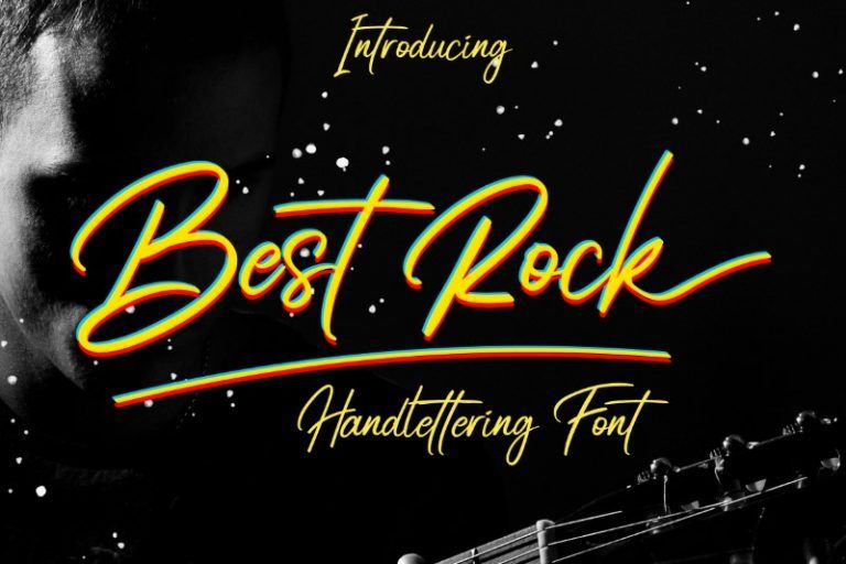 Best Rock Font 1 Custom