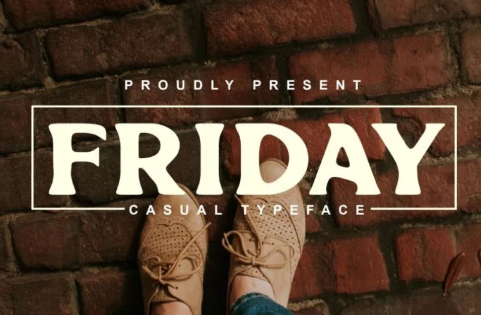 12. Friday Font