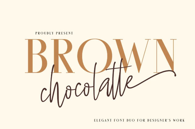 17. Brown Chocolatte