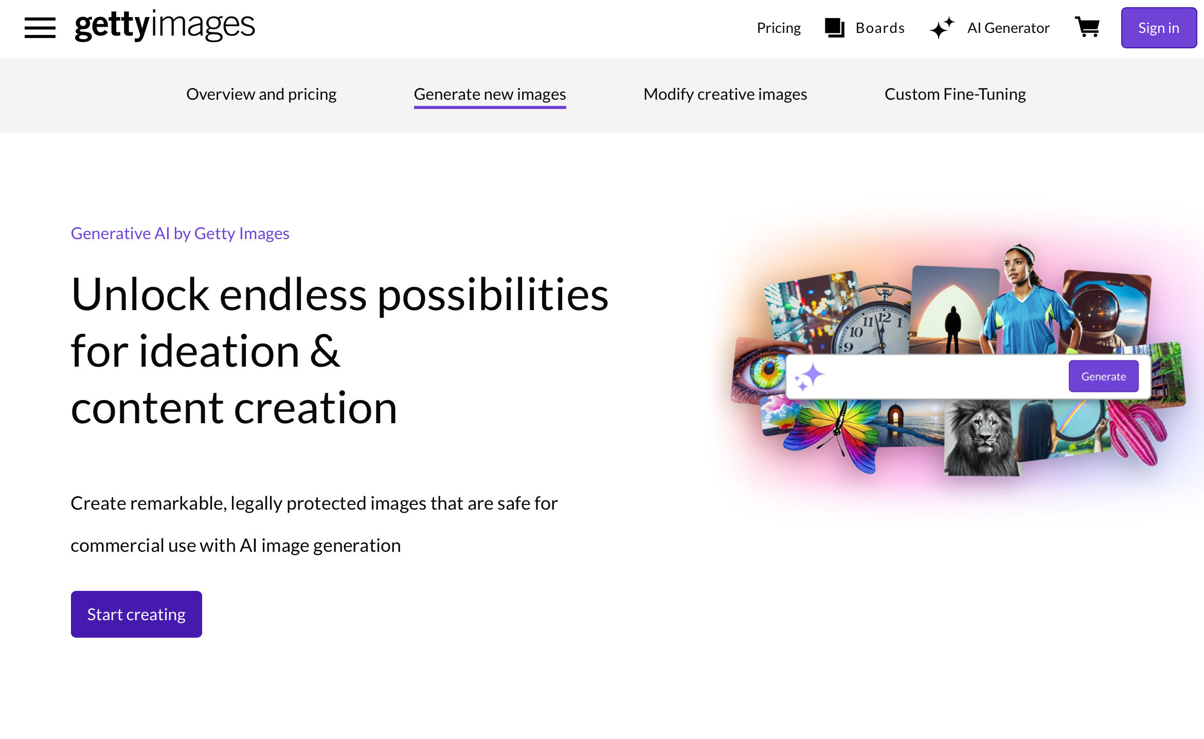 7. Generative AI by Getty Image