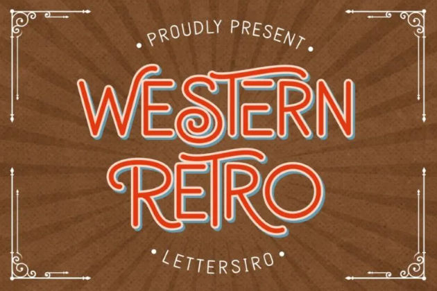 1. Western Retro