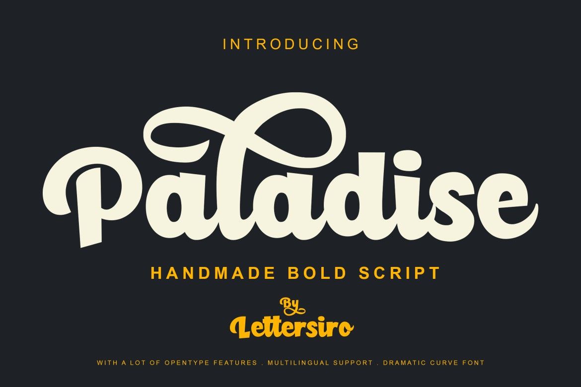 16. Paladise Retro Font