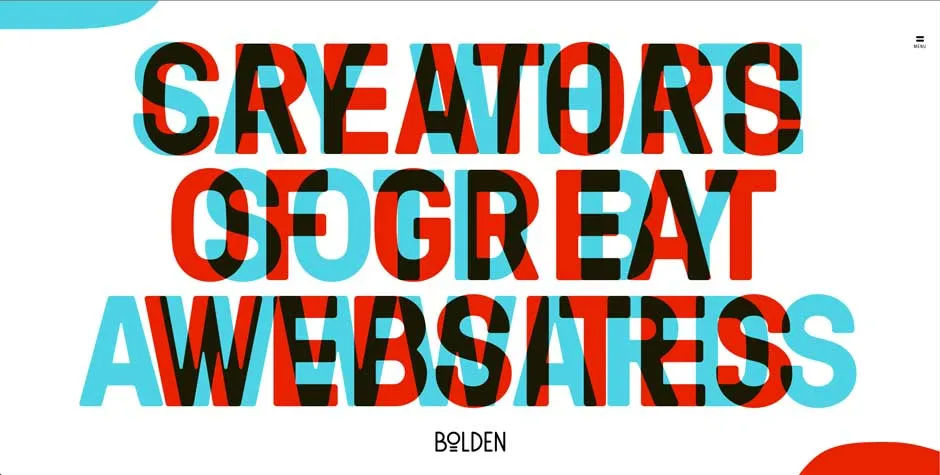 Poor contrast example