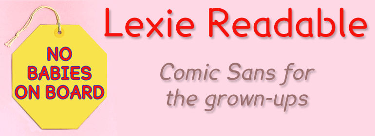 Lexie Readable, the Most Readable Dyslexic Font