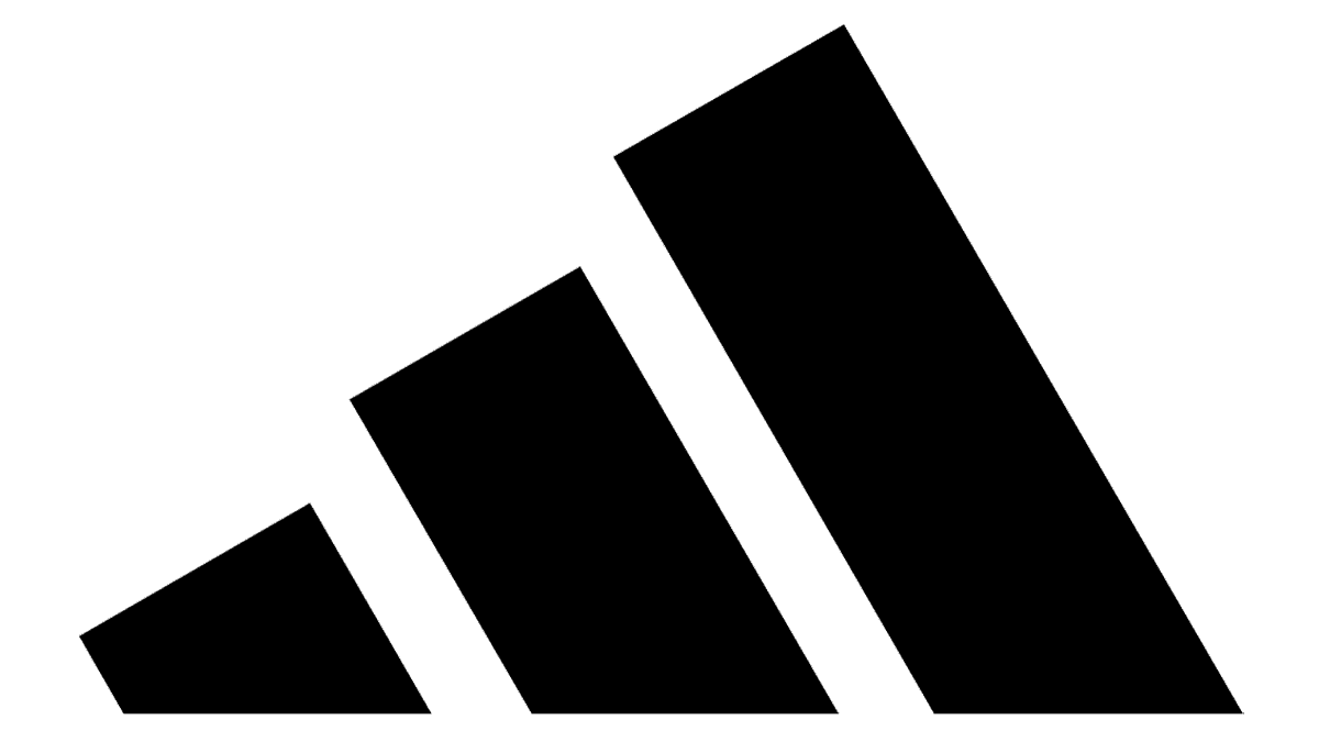 Three stripes on Adidas logo