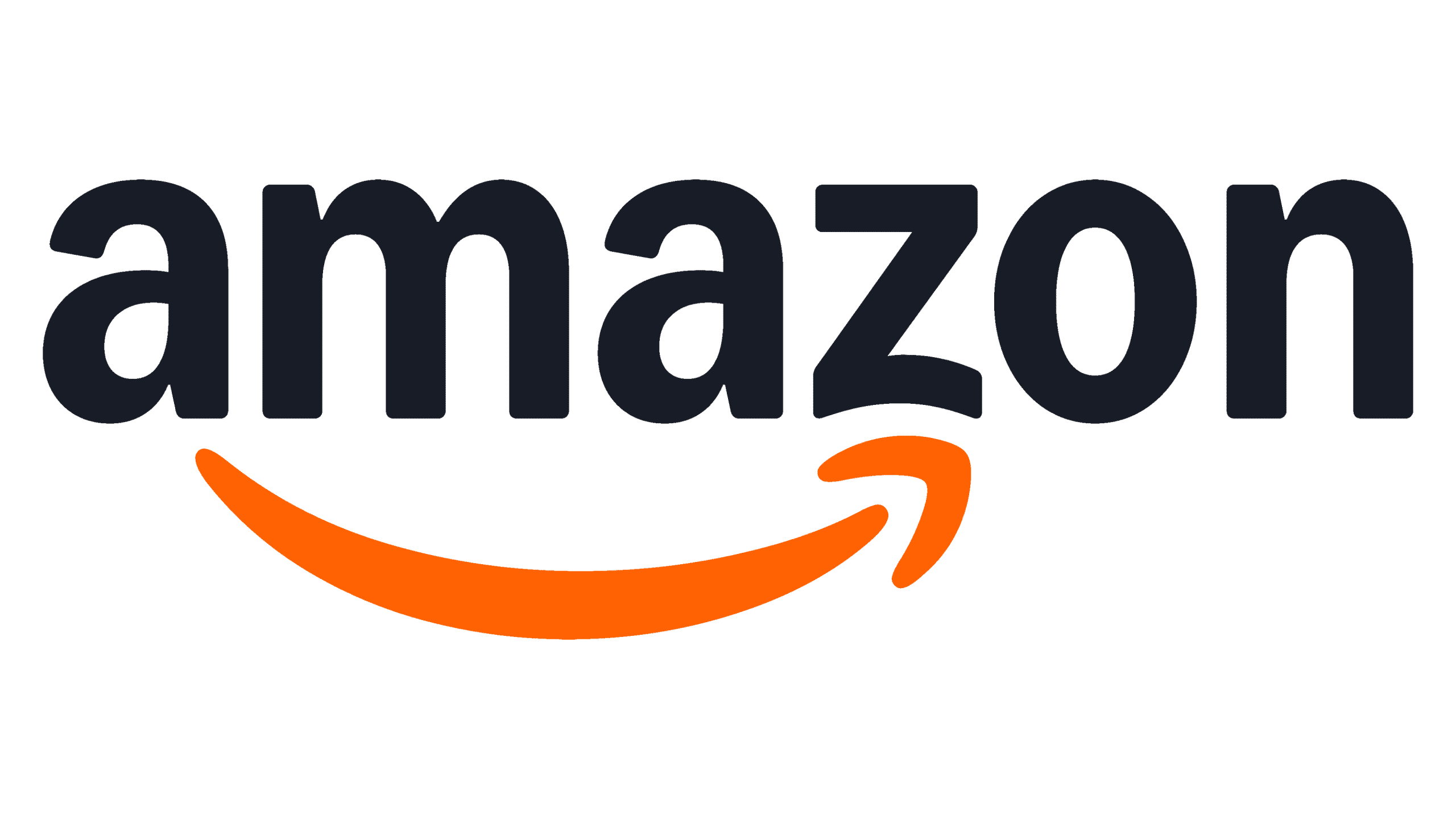 Smile symbol on the Amazon logo