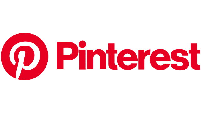 P symbolizes pin on Pinterest logo