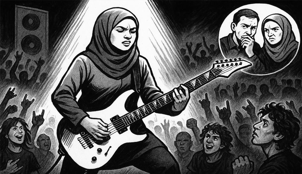 Hijab Blackmetalfont