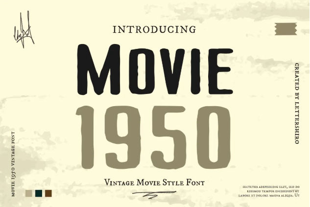 1. Movie 1950