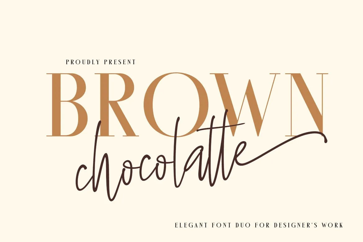 4. Brown Chocolatte
