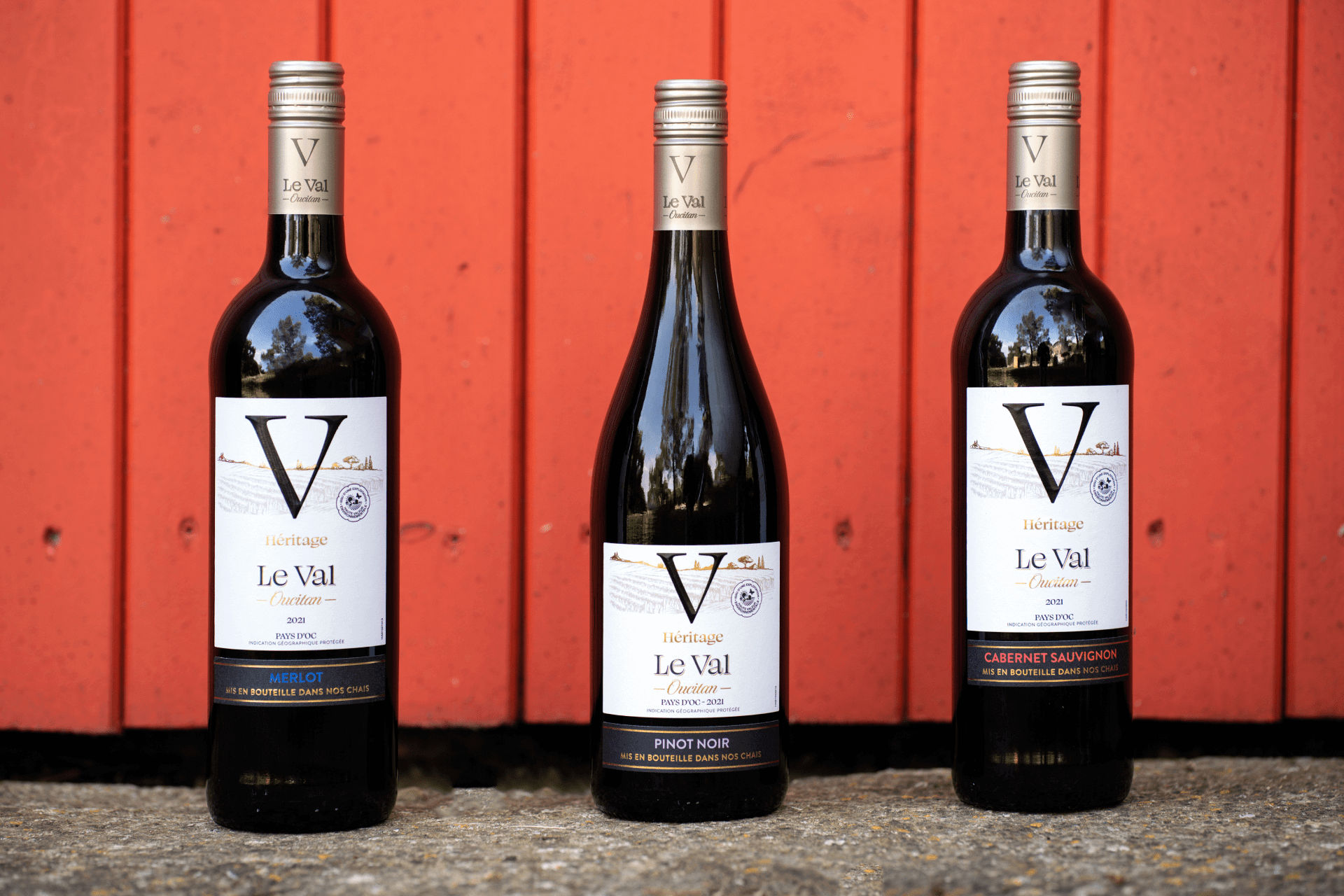 Le Val Heritage_Cabernet Sauvignon_Merlot_Pinot noir_Vins