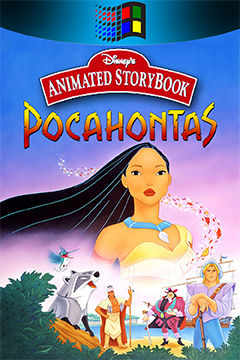 Capa do Livro Animado Interativo: Pocahontas