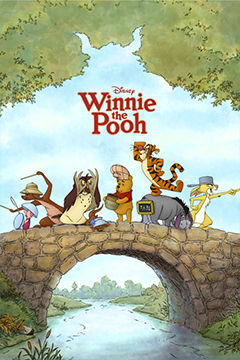 Capa do Disney Winnie the Pooh