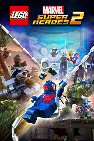 Capa do LEGO Marvel Super Heroes 2