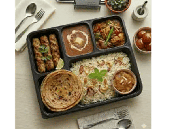 Chicken kabab meal