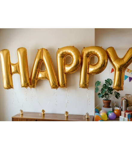 Alphabet Foil Ballons 