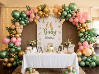 Parent To Be Theme Baby Shower Balloon
