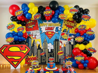 Superhero Theme Birthday