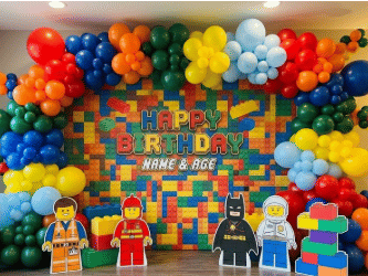 Birthday decoration-Lego Theme