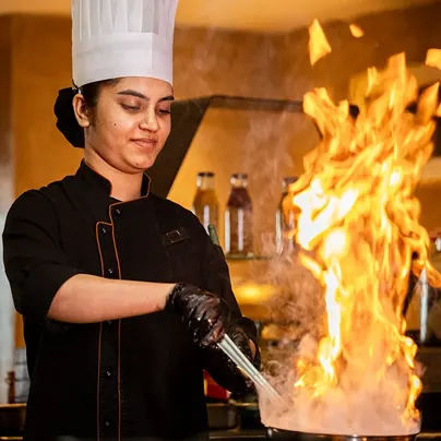 Catering service preparation
