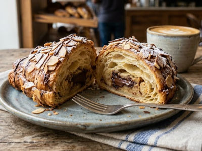Almond Chocolate Croissant - Desserts dish from EZGatherr catering menu