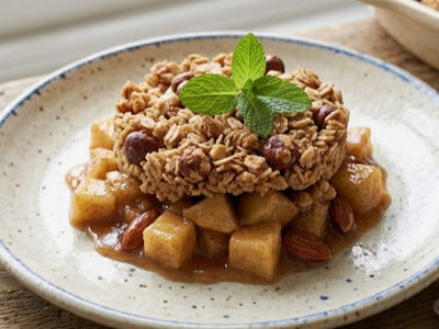 Apple crumble  - Desserts dish from EZGatherr catering menu