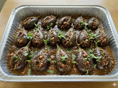 Baharli Vangichi bhaji - Mains dish from EZGatherr catering menu