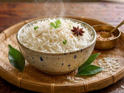 Basmati Steamed Rice - Rice & Breads dish from EZGatherr catering menu
