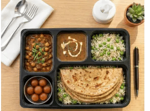 Chole pulao meal – Meal Box in Bangalore | EZGatherr