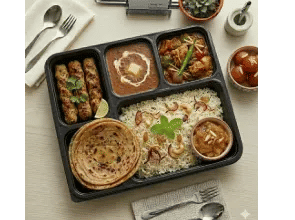Chicken kabab meal