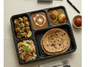 Fish tikka meal