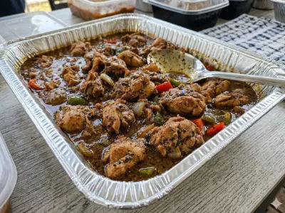 Black Pepper Chicken Curry - Mains dish from EZGatherr catering menu