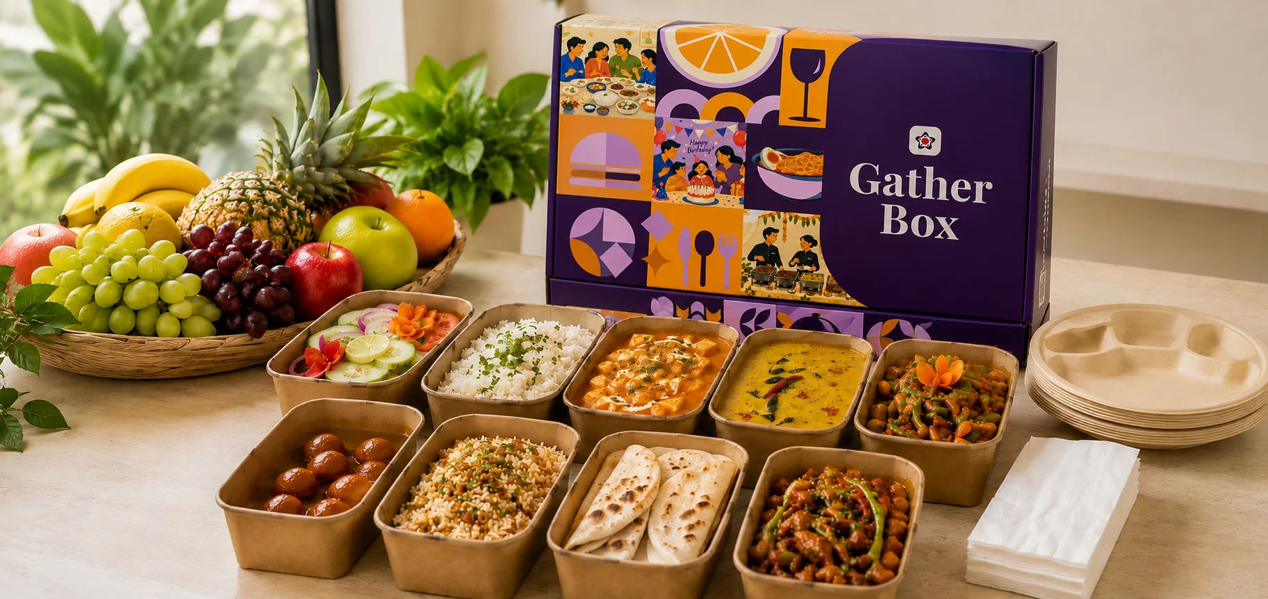 GatherBox catering background
