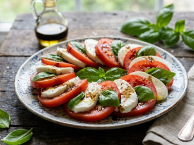 Caprese Salad Veg - Accompaniments dish from EZGatherr catering menu