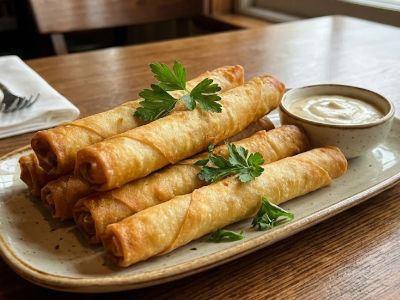 Chicken Cheese Cigars