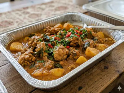Chicken Curry - Mains dish from EZGatherr catering menu