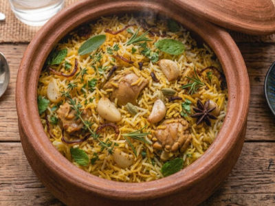 Chicken Dum Biryani - Rice & Breads dish from EZGatherr catering menu