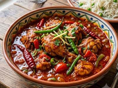 Chicken Kadhai - Mains dish from EZGatherr catering menu