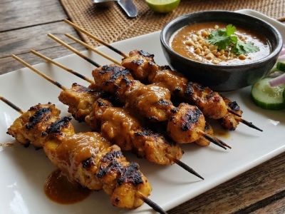 Chicken Satay Skewers