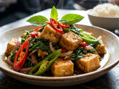 Chilli Basil Tofu