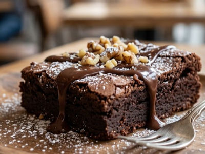 Chocolate Brownie (With Egg) - Desserts dish from EZGatherr catering menu