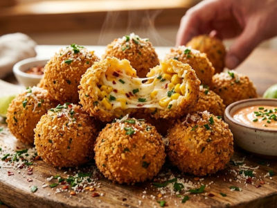 Corn Cheese Bombs